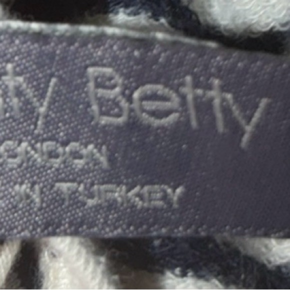 Sweaty Betty After Class Stripe Crop Sweatshirt Women’s 12 XL Black White - Picture 2 of 5